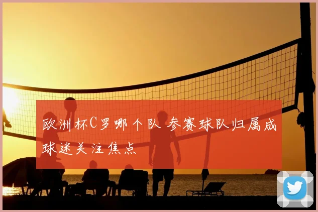 欧洲杯C罗哪个队 参赛球队归属成球迷关注焦点